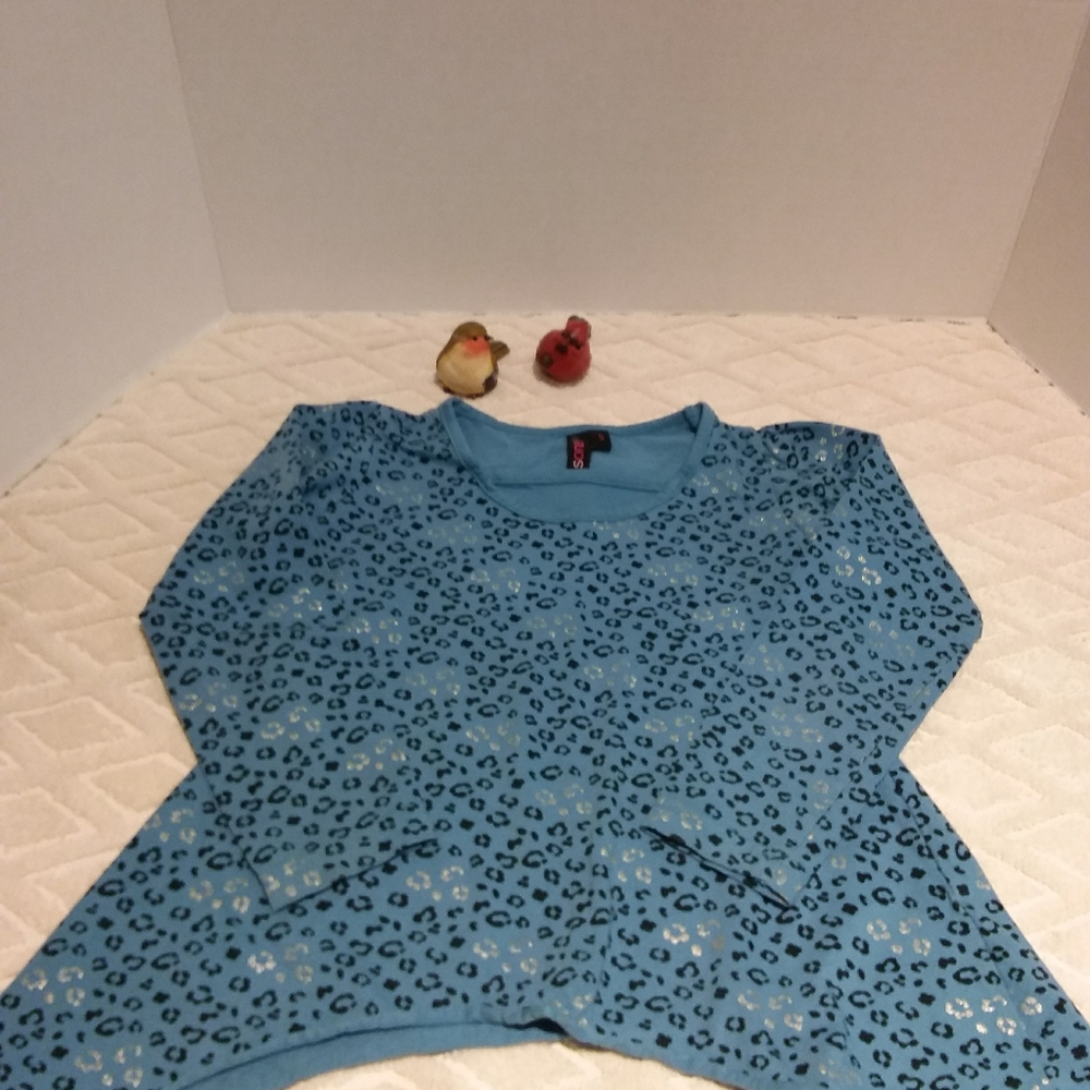 Girls Only handkerchief hem shirt